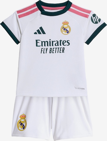 ADIDAS PERFORMANCE Sports Suit 'Real Madrid 26/27' in White: front