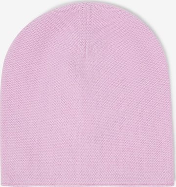 Marie Lund Mütze in Lila: Vorderseite