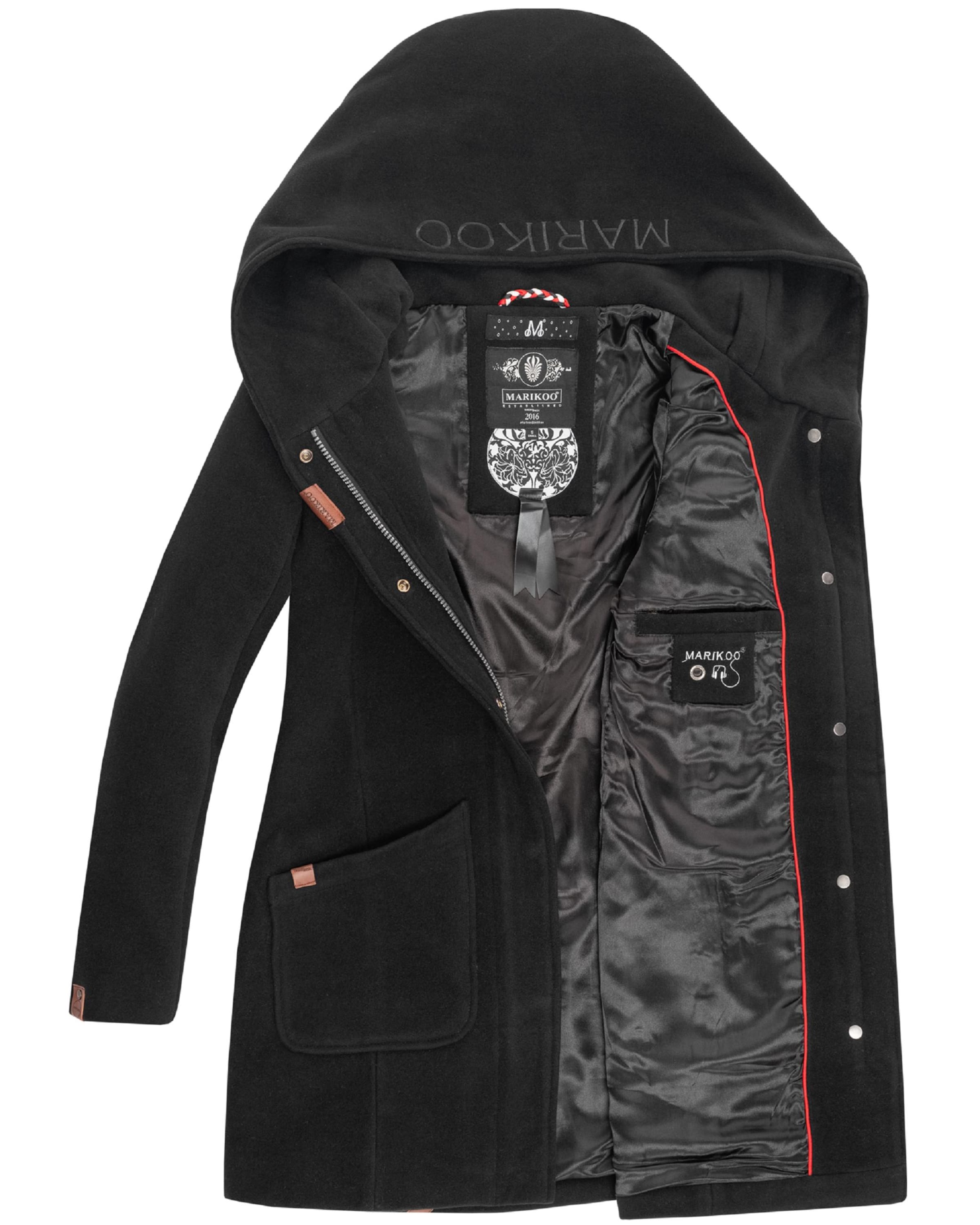 Cappotto di mezza stagione 'Maikoo' di MARIKOO in nero