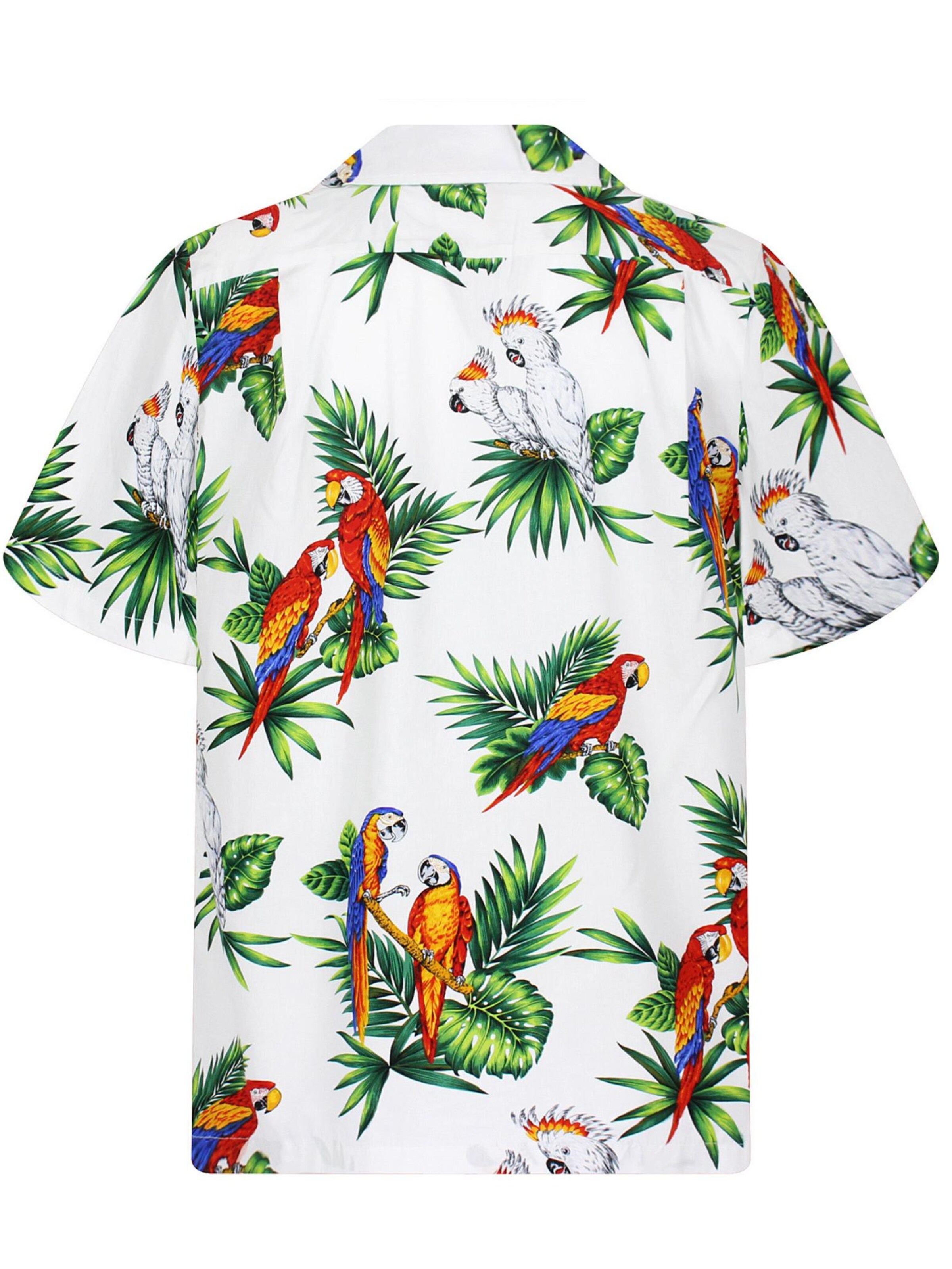 Pacific Legend Regular fit Button Up Shirt 'Kakadu' in White