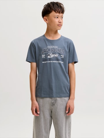 Jack & Jones Junior Shirts i blå: forside