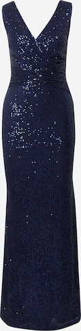 Sistaglam Společenské šaty – modrá: přední strana