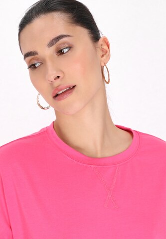 faina Athlsr - Camisa 'Fashion Look' em rosa