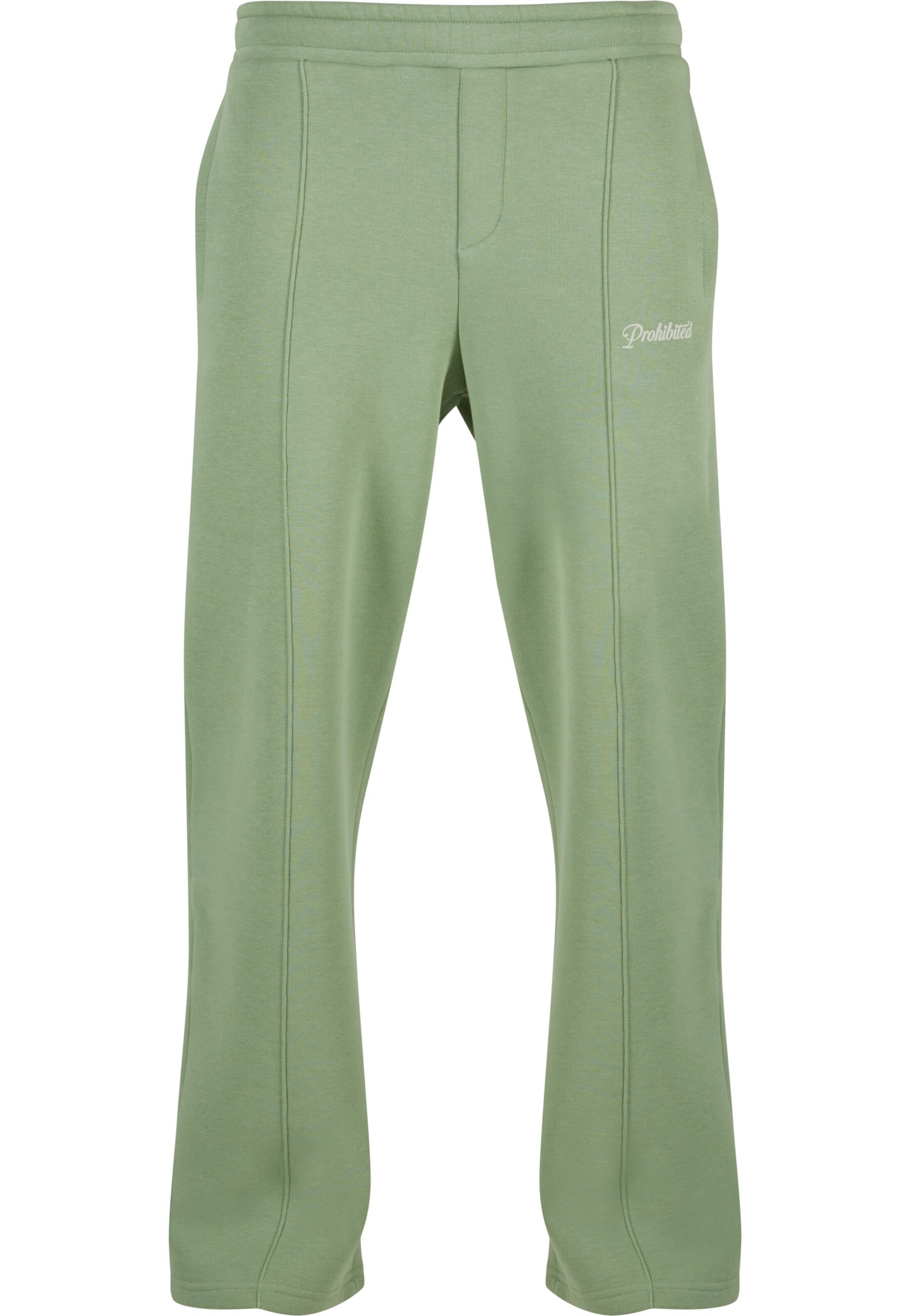 Prohibited Свободный крой Штаны в Зеленый: спереди