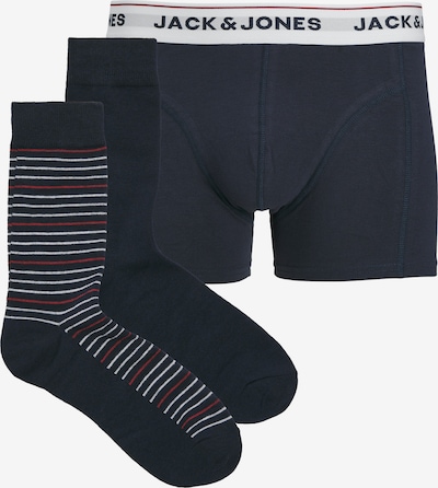 JACK & JONES Bokserki 'JACORDINARY' w kolorze granatowy / ciemnoczerwony / białym, Podgląd produktu
