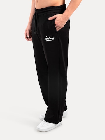 Smilodox Loose fit Trousers 'Lorik' in Black