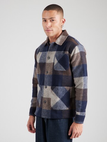 Key Largo - Chaqueta de entretiempo 'Locarno' en azul: frente