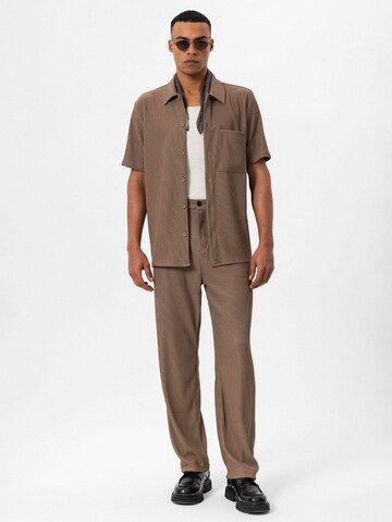 Coupe regular Chemise Antioch en marron