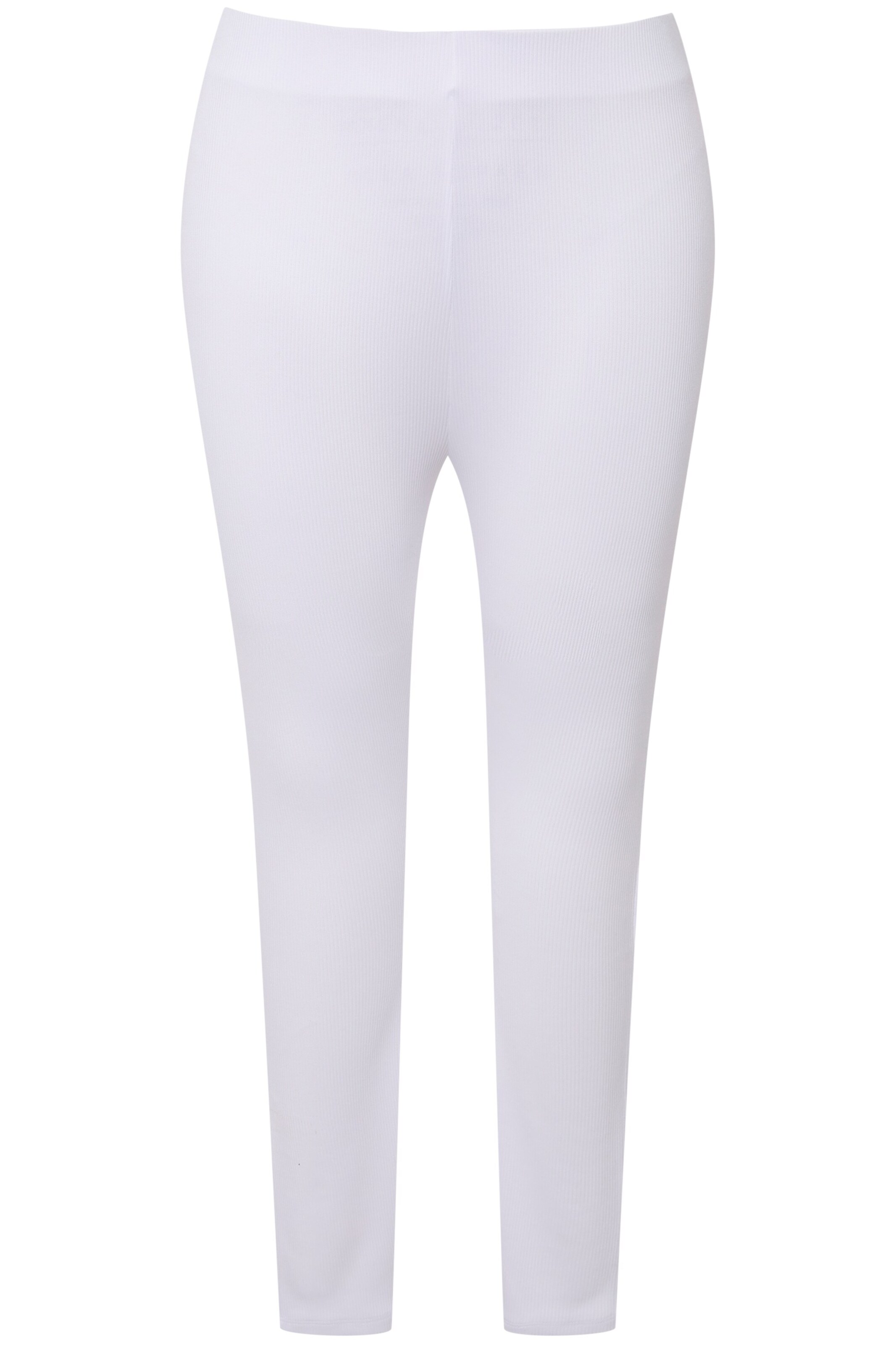 Studio Untold Skinny Trousers in White: front