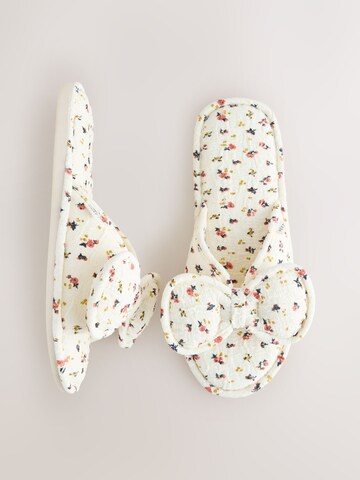 Pantoufle Next en beige