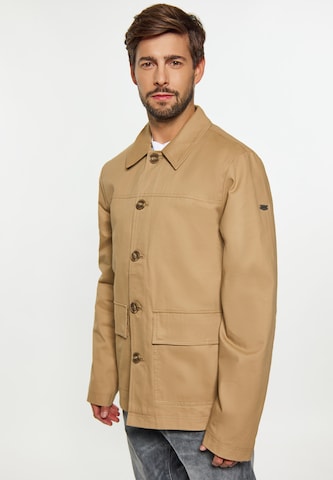 Veste mi-saison DreiMaster Vintage en beige : devant