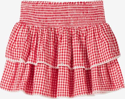 Bershka Hame värissä punainen / valkoinen, Tuotenäkymä