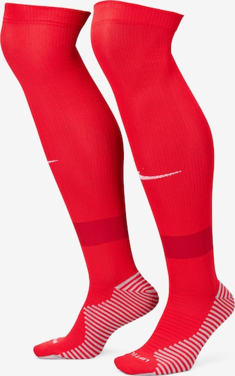 NIKE Visoke čarape u siva / crvena / bijela, Pregled proizvoda