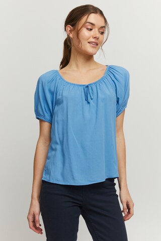 b.young Blouse in Blue: front