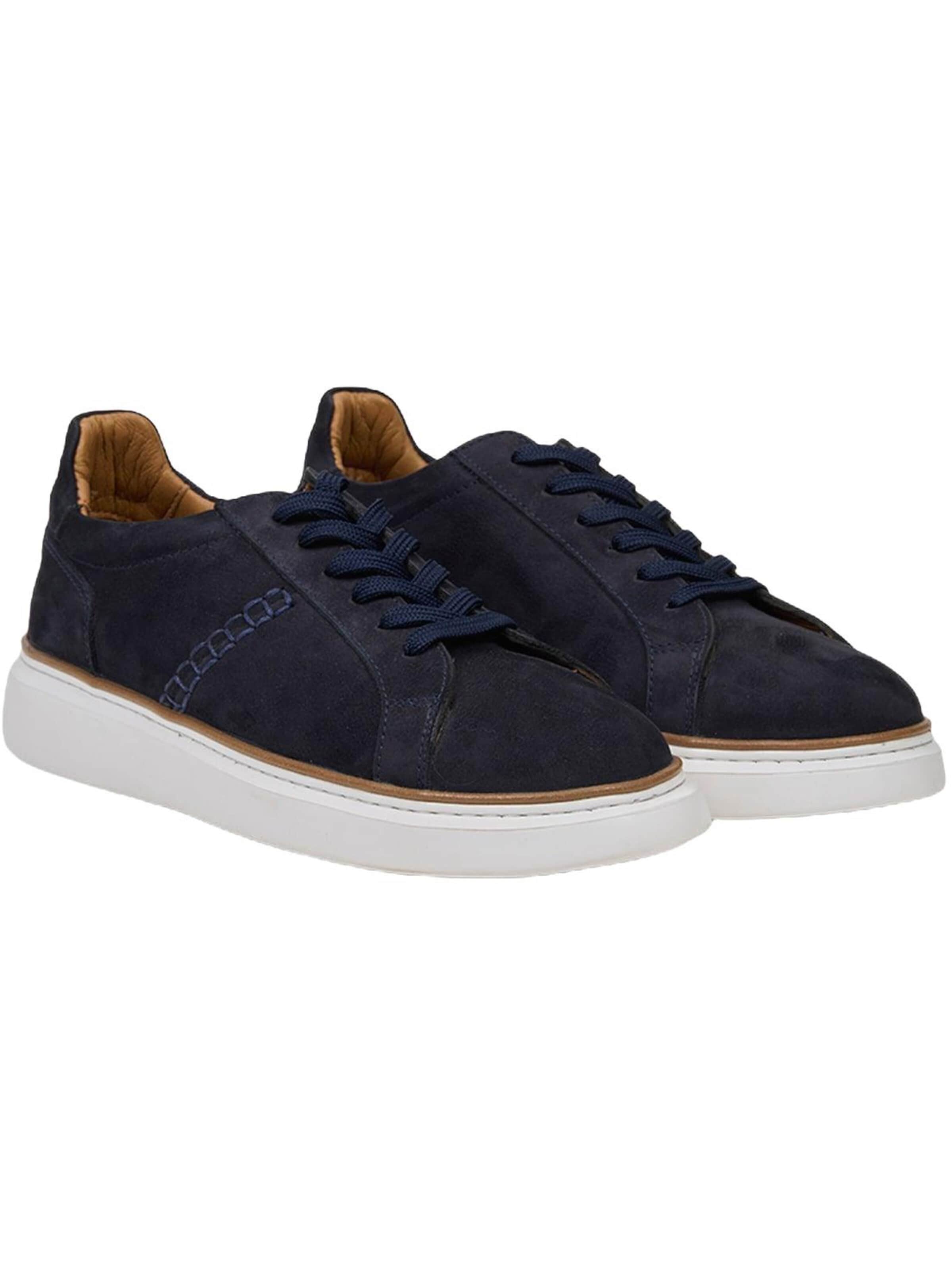 Baskets basses 'Trainer' Desa en bleu : devant