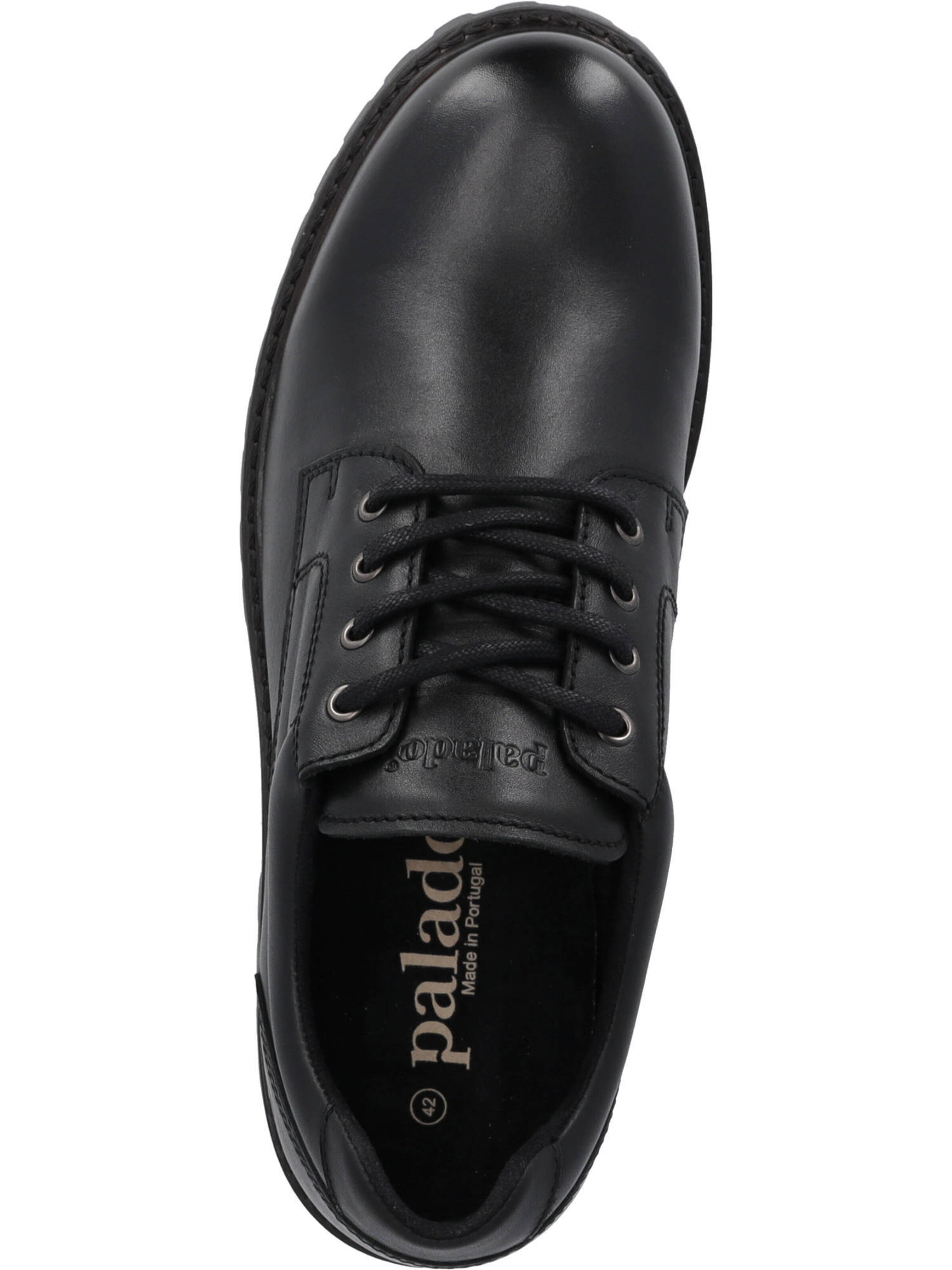 Chaussure à lacets 'Lamfin' Palado en noir