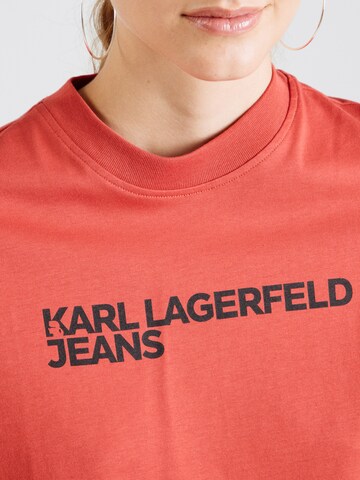 KARL LAGERFELD JEANS Tričko - Červená
