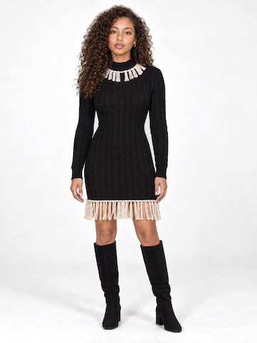 RYVAN Strickkleid 'Strickkleider'‌ in Schwarz