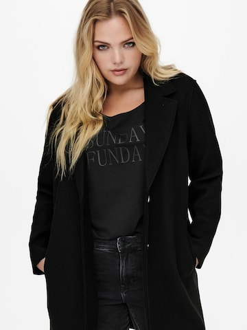 Manteau mi-saison ONLY Carmakoma en noir