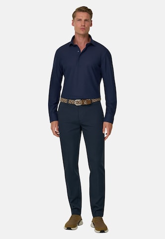 Regular Pantalon chino Boggi Milano en bleu