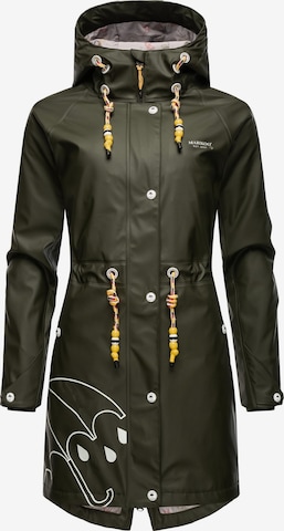 MARIKOO Raincoat in Green: front