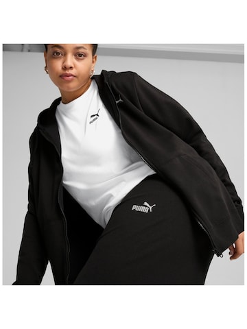 PUMA - regular Pantalón deportivo 'Puma Ess Small No. 1 Logo High-waist Straight' en negro