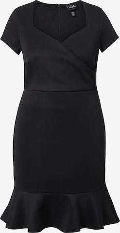 Ulla Popken Jurk in Zwart: voorkant