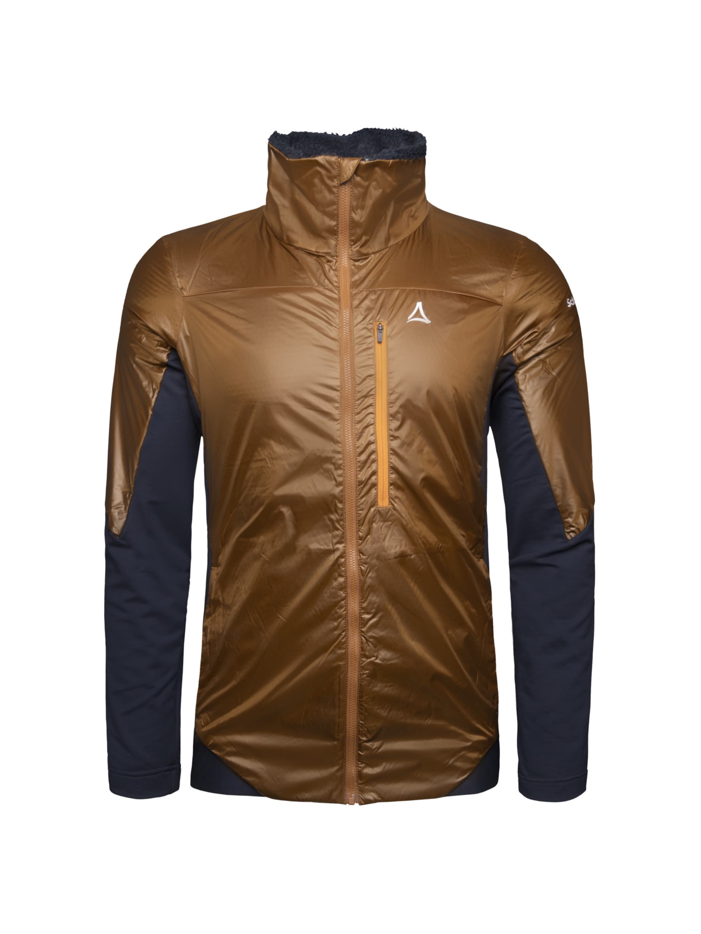 Giacca di pile funzionale 'Rugna' di Schöffel in arancione: frontale