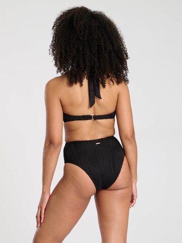 South Beach Bandeau Bikini in Zwart