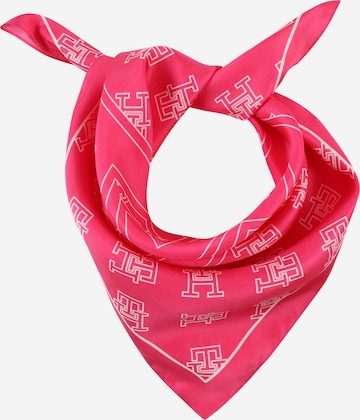 Foulard TOMMY HILFIGER en rose : devant