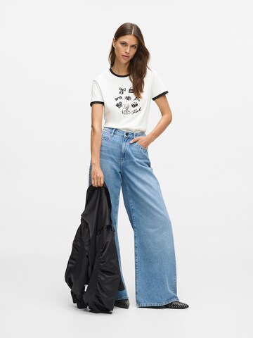 Karl LagerfeldMajica 'Charms' - bijela boja