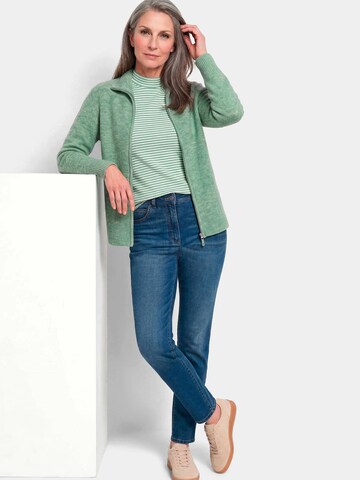 Goldner Knit cardigan in Green
