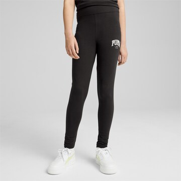 PUMA Skinny Leggings 'Squad' in Black: front