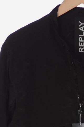 REPLAY Jacket & Coat in M in Black