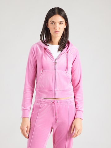 Giacca di felpa 'MADISON' di Juicy Couture in rosa: frontale