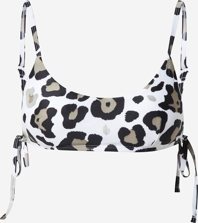 Hunkemöller Bikinitoppi värissä beigenharmaa / musta / offwhite, Tuotenäkymä