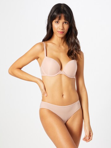 Sutien de tricou Sutien 'Marquisette' de la Calvin Klein Underwear pe roz