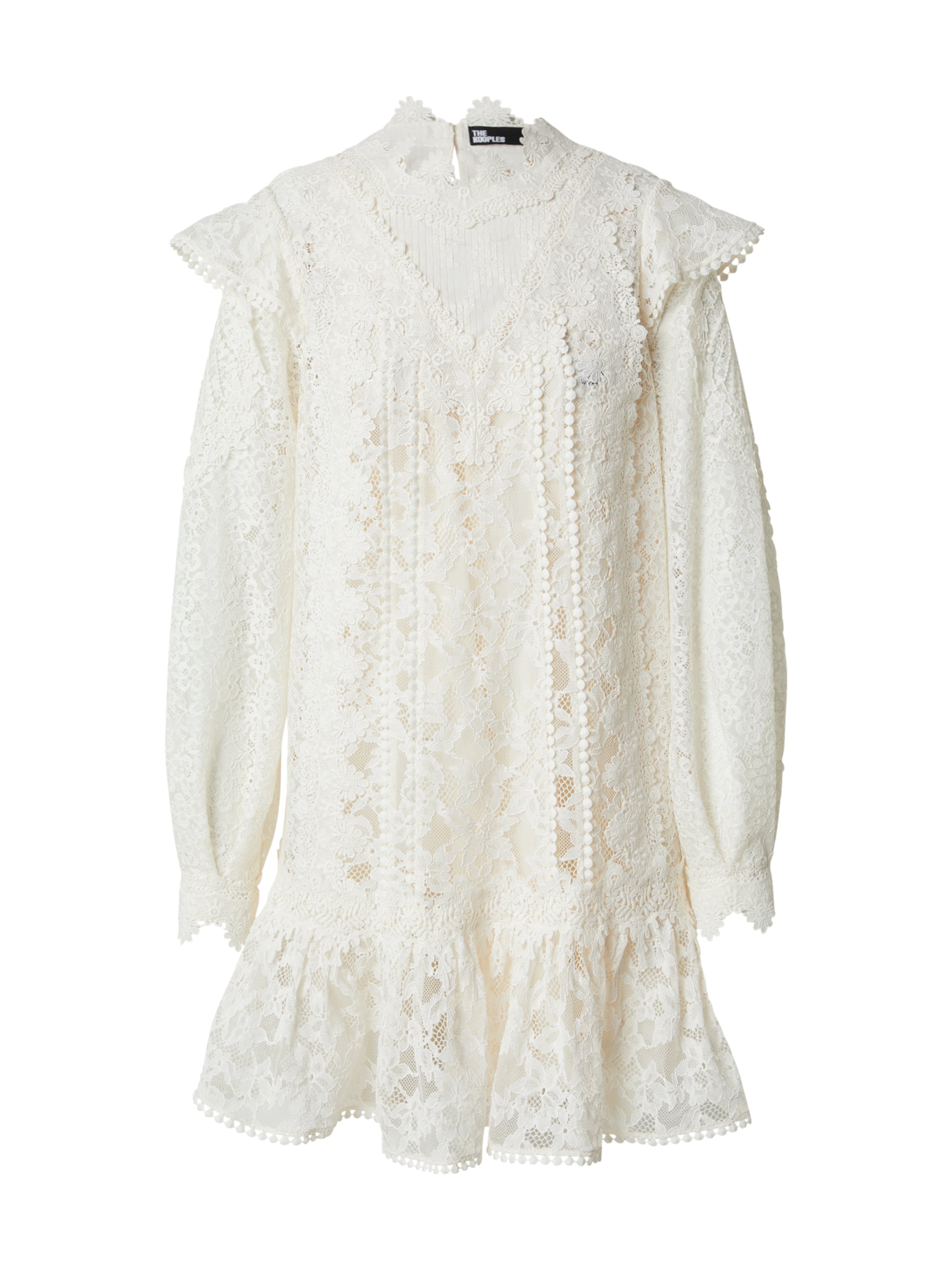 The Kooples Dress in Beige: front