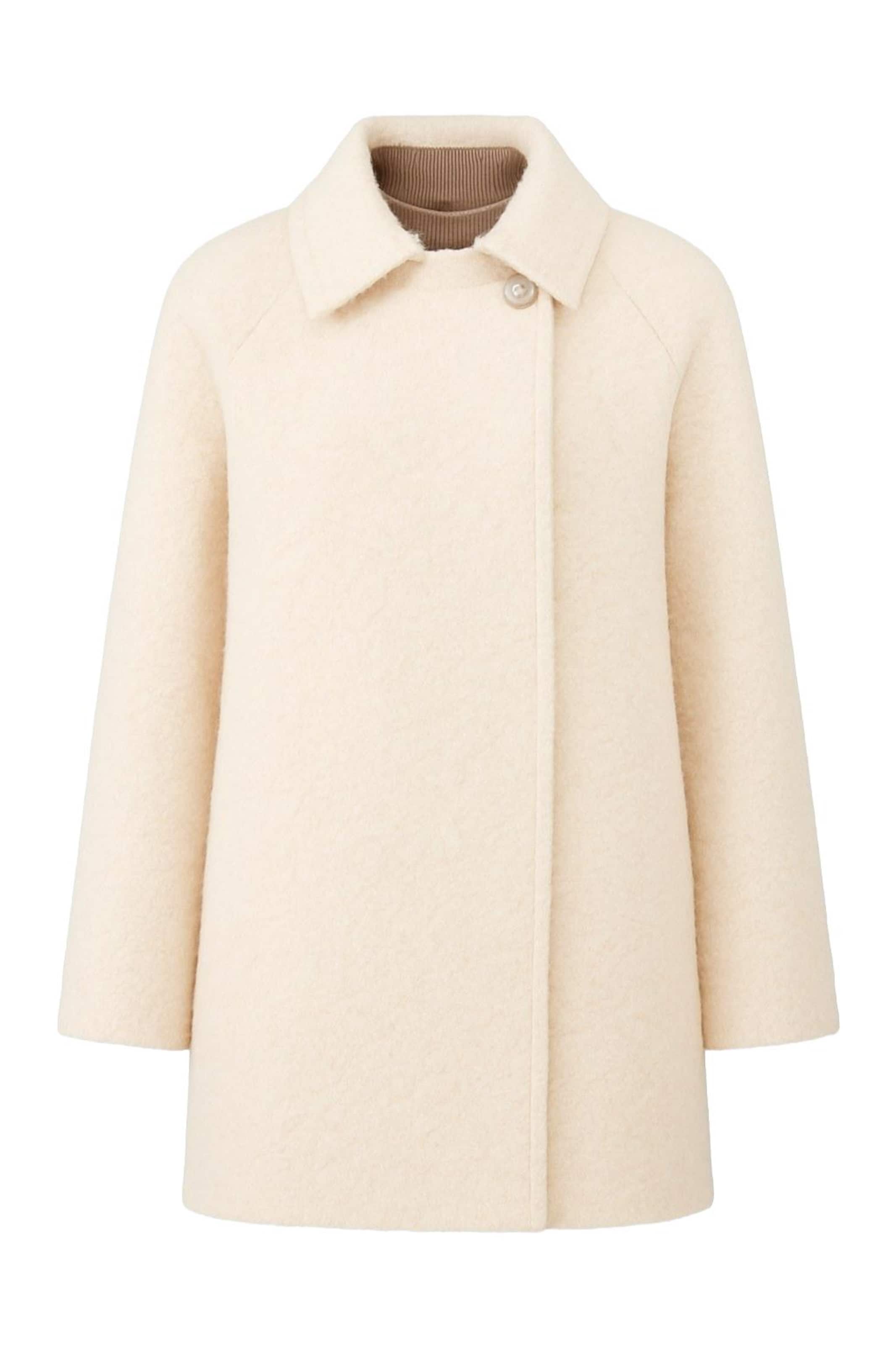 MANUKA Mantel in Beige: Vorderseite