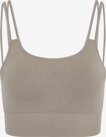 Born Living Yoga Bralette Sports bra 'Blume' in Beige: front