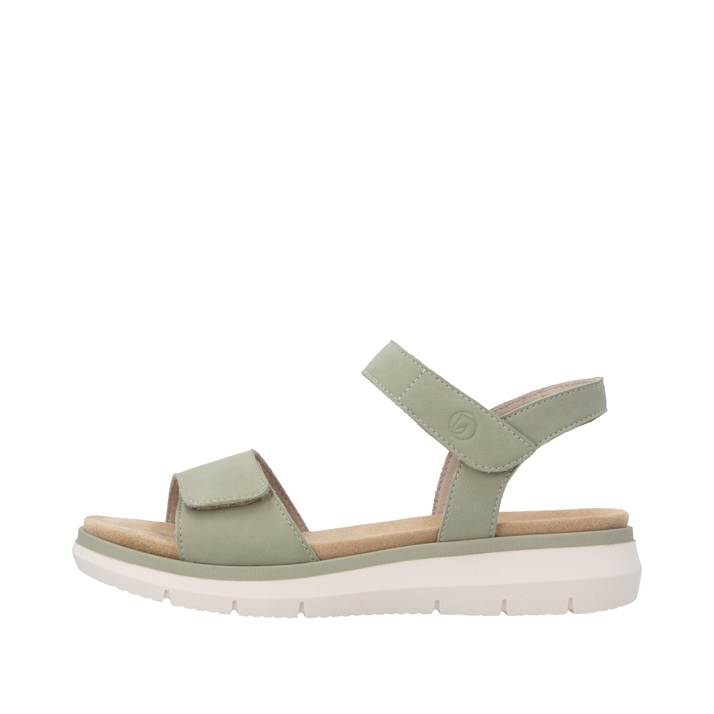 Sandales à lanières 'D2K58' REMONTE en vert