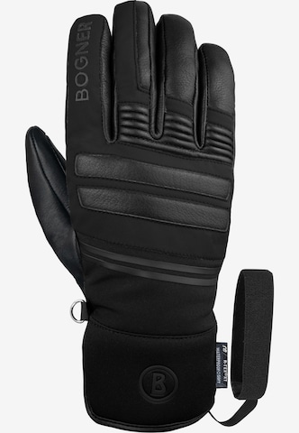 BOGNER Full Finger Gloves 'Alex' in Black