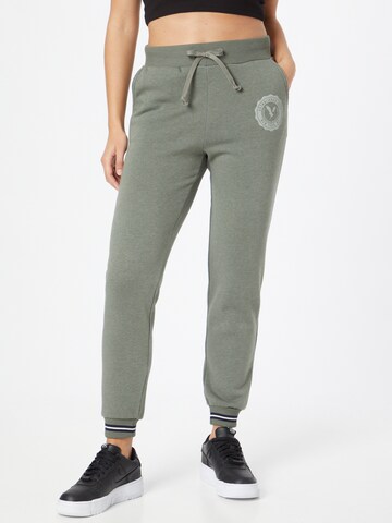 American Eagle Tapered Broek in Groen: voorkant