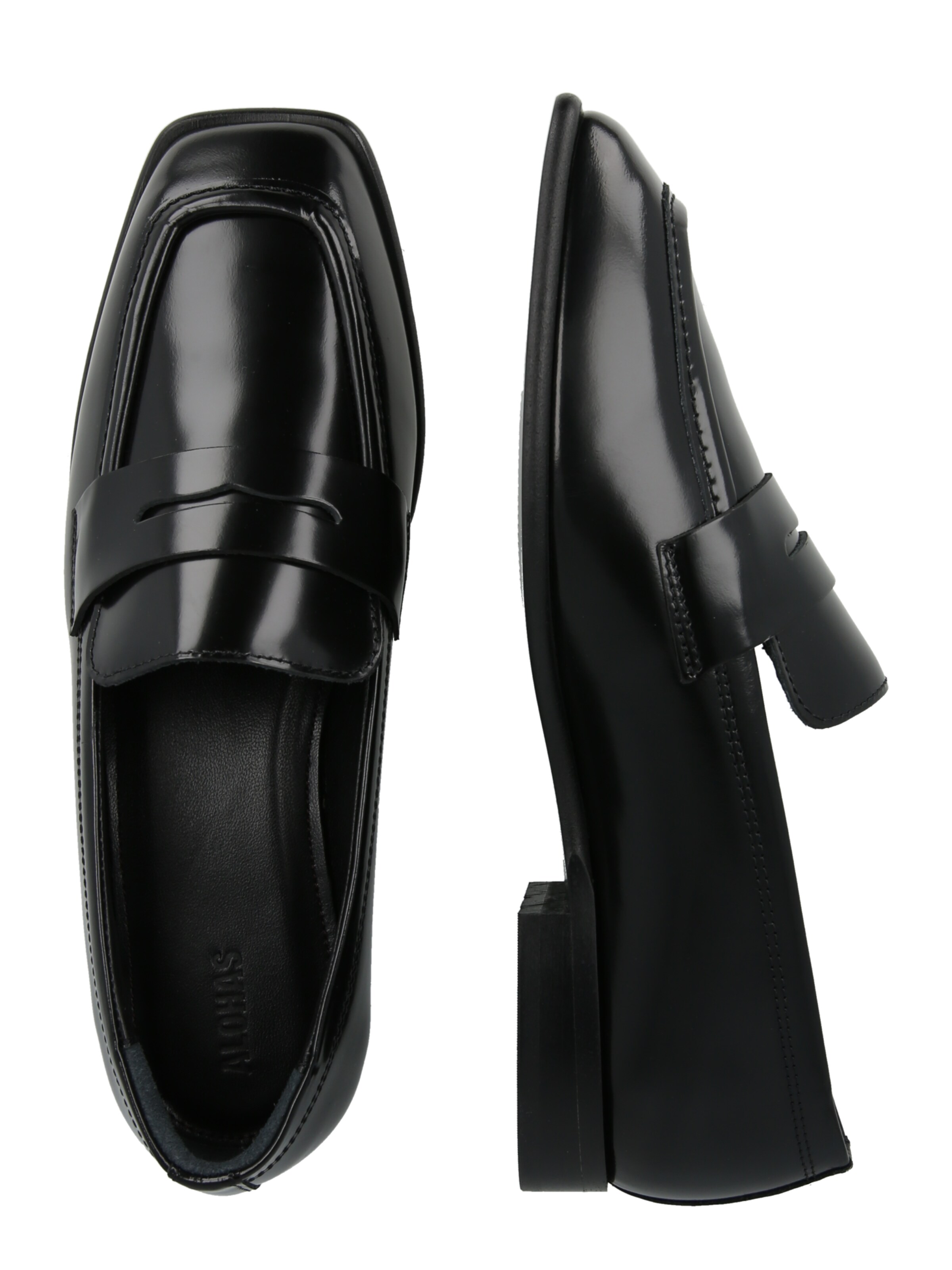 Alohas - Sapato Slip-on 'Zaha' em preto