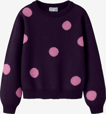 NAME IT Sweater 'NKFOLISA' in Purple: front