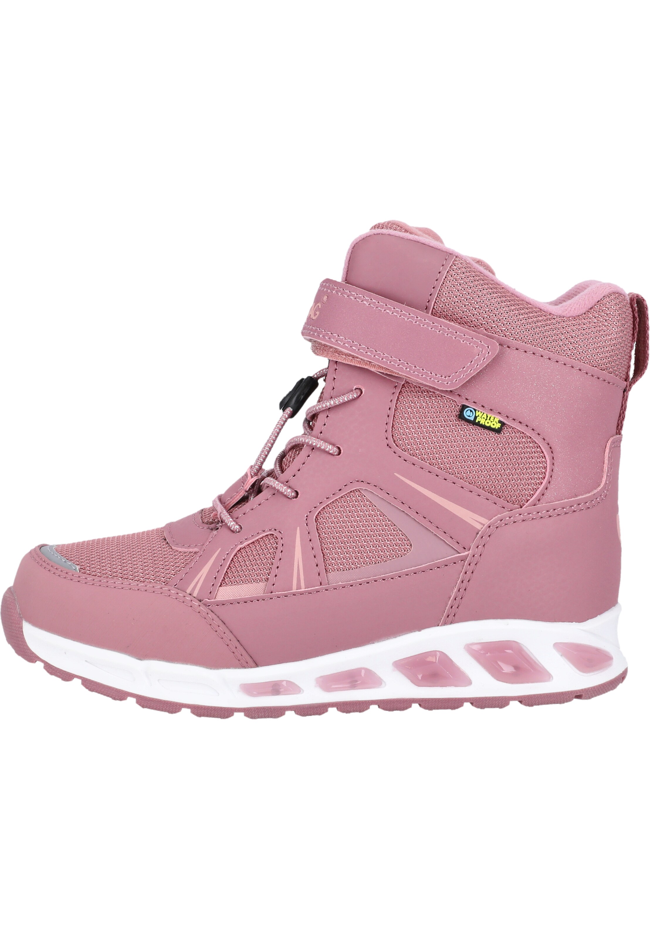 ZigZag Snow Boots 'Clementu' in Red