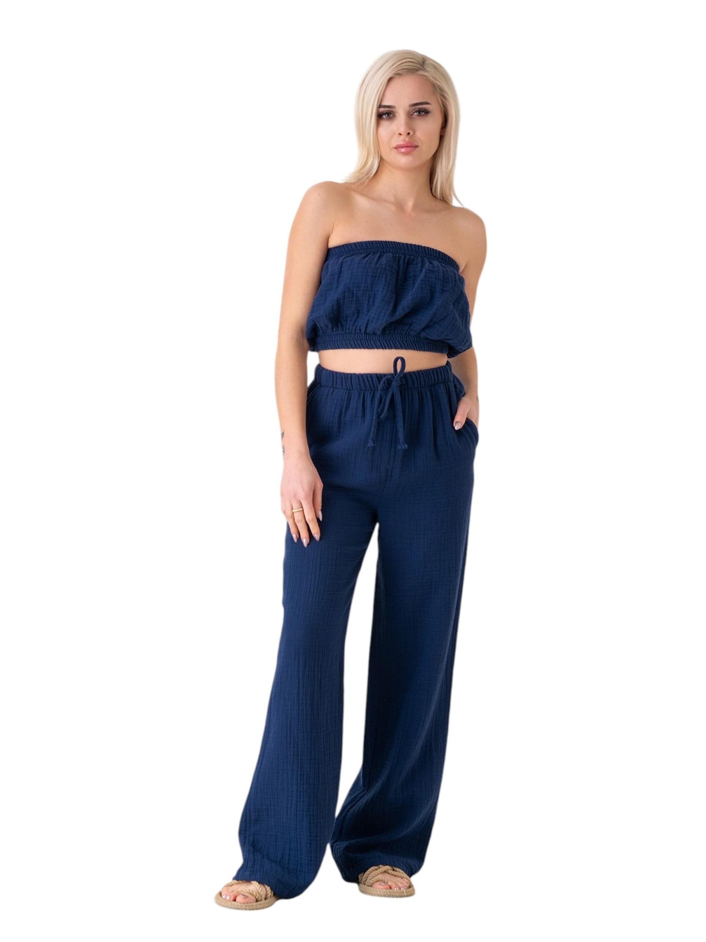 WENOR - Top 'IRIA' en azul
