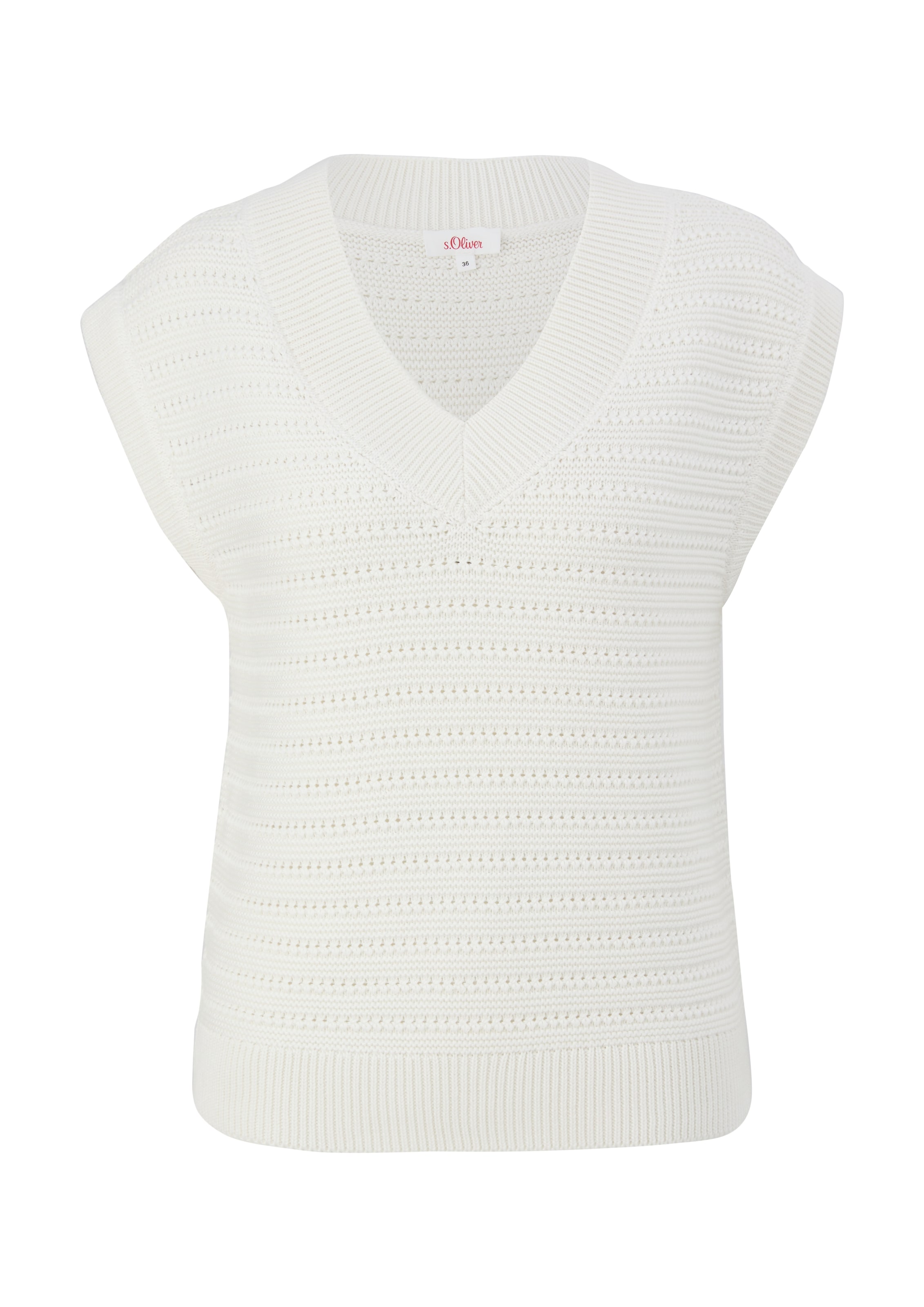 Pull-over s.Oliver en beige : devant