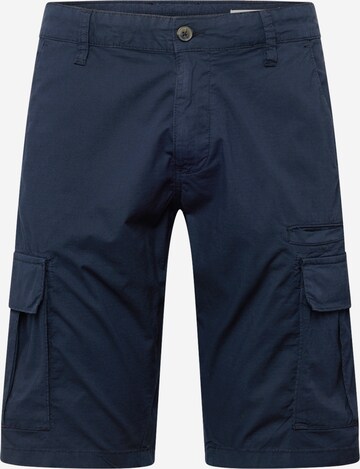 s.Oliver Loose fit Cargo trousers 'Bermuda' in Blue: front