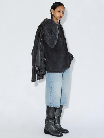 Dr. Denim Loosefit Jeans 'Dace Mid Wide Capri'‌‌‌‌‌‌ in Blau